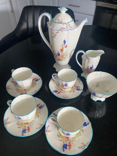 Royal Doulton  coffee set 1938 Art Deco