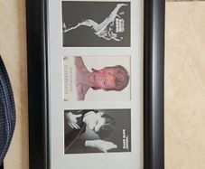 Bowie Framed Picture 19" x 11"