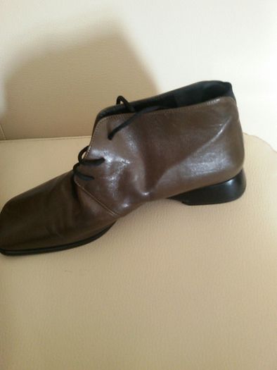 Dark green ankle boots size 35