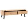 TV Cabinet Solid Fir Wood 120x33x35 cm Image 5