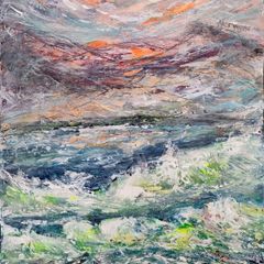Unseen Depths Abstract Landscape - ArtH2O 2025