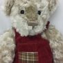 Lenore Dement Gund Bear Nicholas 86016 Jointed Simulated Mohair Suede Paw Image 6