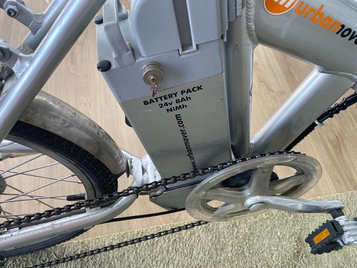 Pedal Assisted Folding Bike