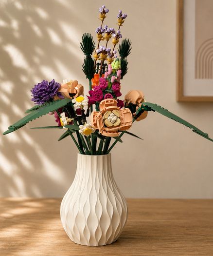 Elegant 3D printed vase