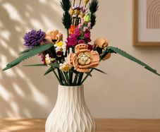 Elegant 3D printed vase