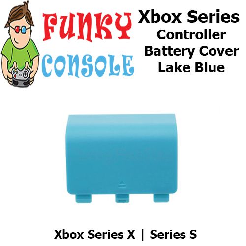 Xbox Series S X Controller Battery Pack Cover Shell Holder Lake Blue