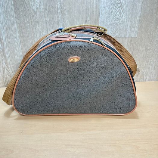Aston Vintage Semi-Circle Case Travel Bag - Domed Retro