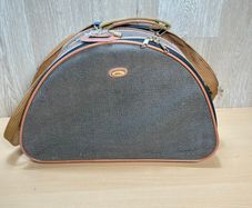 Aston Vintage Semi-Circle Case Travel Bag - Domed Retro
