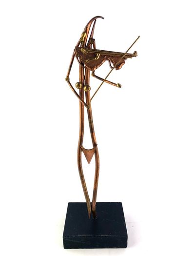 Modernist Sculpture by Eamon McCaffrey The Violinist