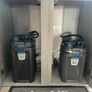 PRICE DROP Aqua spec 280litre with Aqua spec Grey tall stand 2 filters and lights cichlid tank Image 2