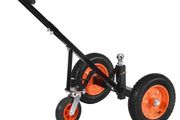 Trailer Dolly, 1000lbs Tongue Weight Capacity, Carbon Steel Trailer Mover with 2 inch Ball, 14 inch Pneumatic Tires