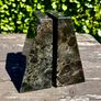Pair of Black Marble Bookends Image 2