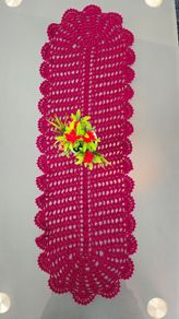 Handmade Crochet Table Runner