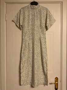 Cream/White Midi Dress Nasty Gal