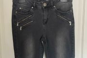 Mint Velvet Women's Grey and Black Jeans