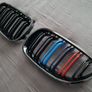 BMW 5 Series E60 E61 M Colors Kidney Grilles Brand New Image 7