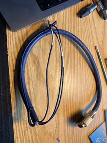 D-Sub to 8 Tails Van Damme Cable