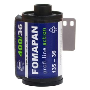 FOMA Fomapan 400 135/36 Black & White Film - 35mm, 36 Exposures, ISO 400