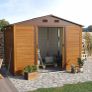 Heavy duty metal shed 6ftx9ft Image 3
