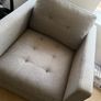 Grey Armchair Image 2