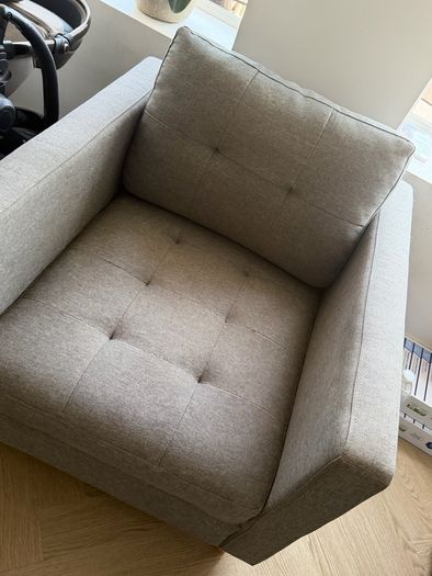 Grey Armchair