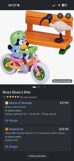 Bluey and Bike and some extra
