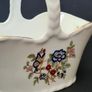 Vintage Royal Tara Fine Bone China Posy Basket,  Flower Basket,  Irish Pottery,  Galway Ireland,  Floral Design Image 3