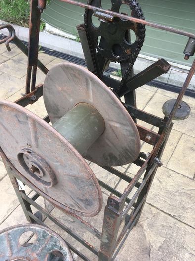 Reeling Machine for cable, rope, wire, pipe