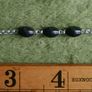 Vintage Handmade Black Wood Rosary Image 7