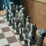 Chess Set Metal Image 3