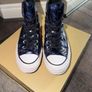 Converse Chuck Taylor All Star Galaxy Lightning Print High Top Trainers UK5 EU/38Rare Image 3