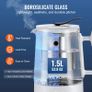 Hydrogen Water Pitcher Generator, 1.5 L / 52.8 oz Large Capacity Hydrogen Generator Water Kettle, SPE and PEM Technology, Hydrogen Rich Water Ionizer Machine for Brewing Coffee or Tea Image 4