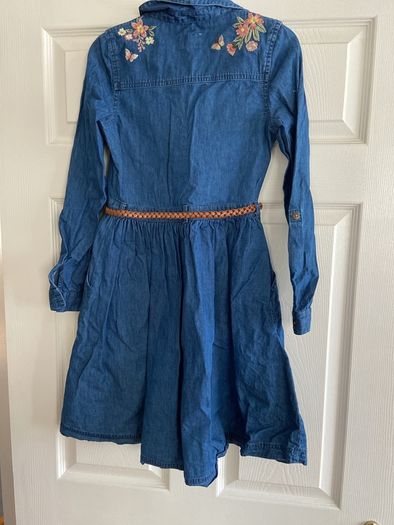 girls denim dress