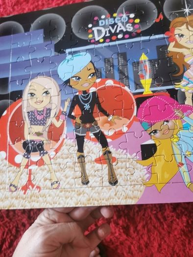 Girls jigsaw puzzle book large