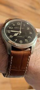 Hamilton Jazzmaster Genuine Crocodile Leather Strap 20mm
