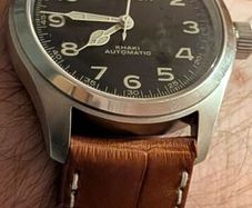 Hamilton Jazzmaster Genuine Crocodile Leather Strap 20mm