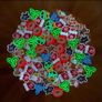 small christmas charms - luminous - diy Image 2