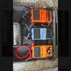 Boss effect pedals x3