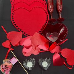 Decorations to celebrate Valentine's Day