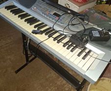 Electric Keyboard with Stand