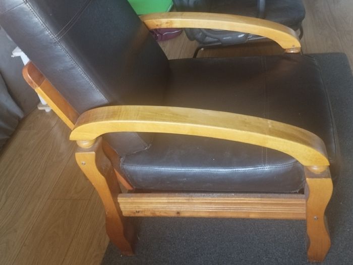 FREE 2 x Leather Chairs