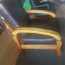 FREE 2 x Leather Chairs Image 2