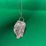 Handmade sterling silver pendants on 18inch necklace. Various types. Image 5