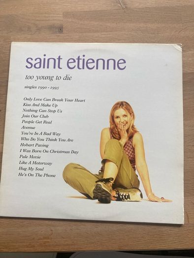 Saint Etienne Too Young to Die 1995 pressing