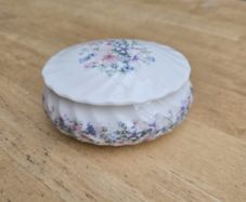 Vintage Wedgewood Fine Bone China Oval Lidded Dish