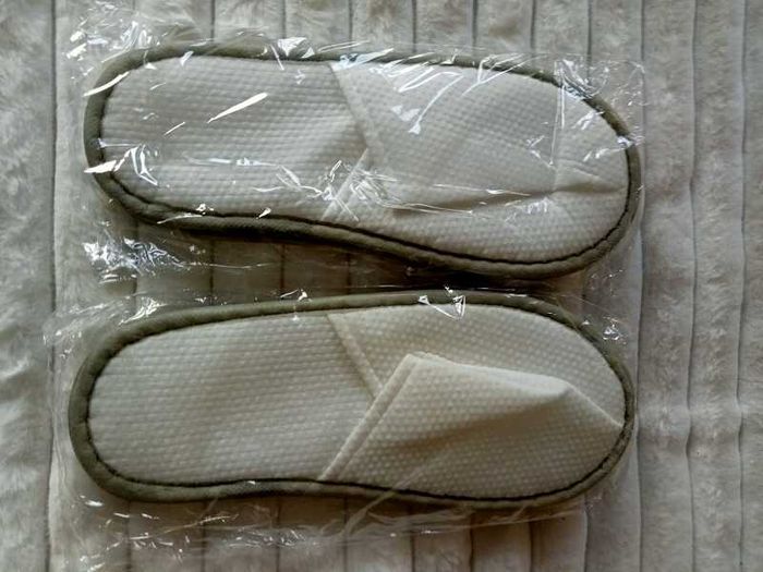 Hotel slippers x 2 pairs
