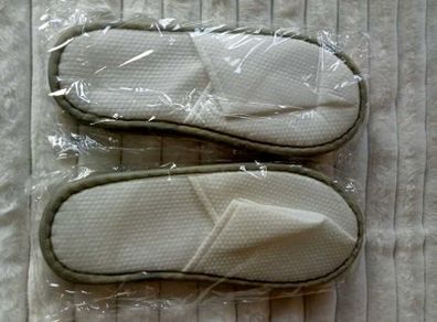 Hotel slippers x 2 pairs