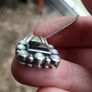 Vintage Black Onyx and Moonstone Sterling Silver Pendant Set Image 6