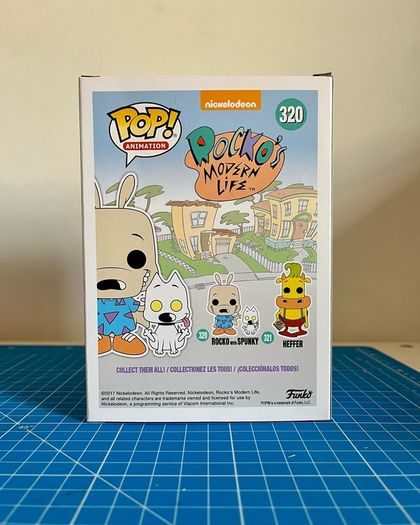 Rocko with Spunky CHASE #320 - Animation - Funko Pop