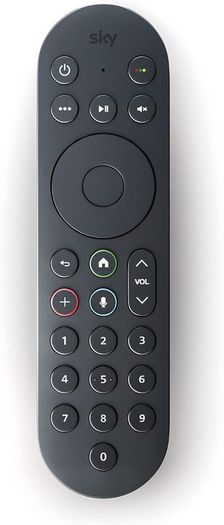 Sky Glass and Sky Stream TV Remote - Anthracite Black